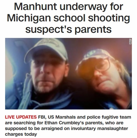 Will the Parents of the Michigan School Murderer Ever be Found?