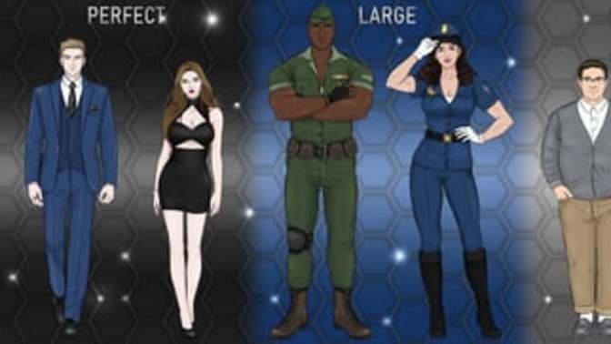 Which range of stature do you think is considered most attractive on men?