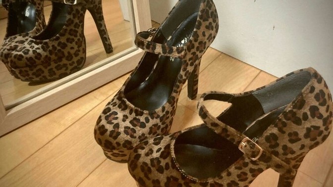 Anyone know where I can buy these heels in 5 inch form at size 12?