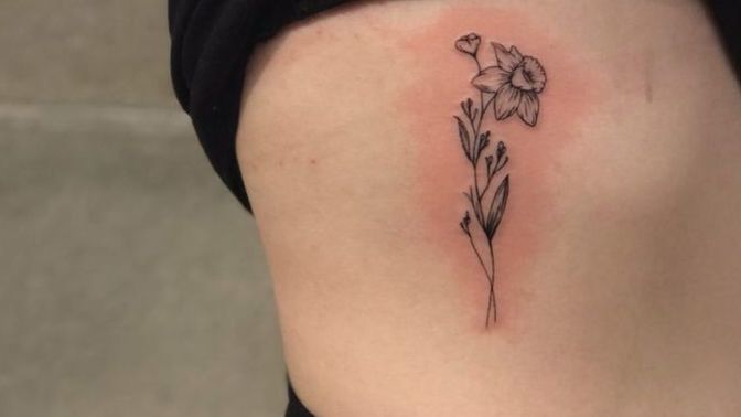 Girls do you have a side rib tattoo?