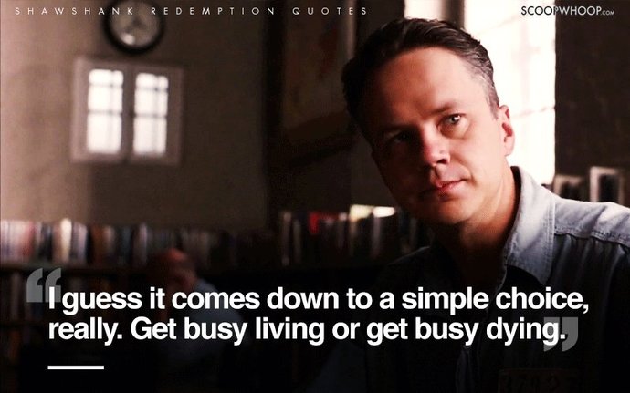What's your all-time favourite film quote?