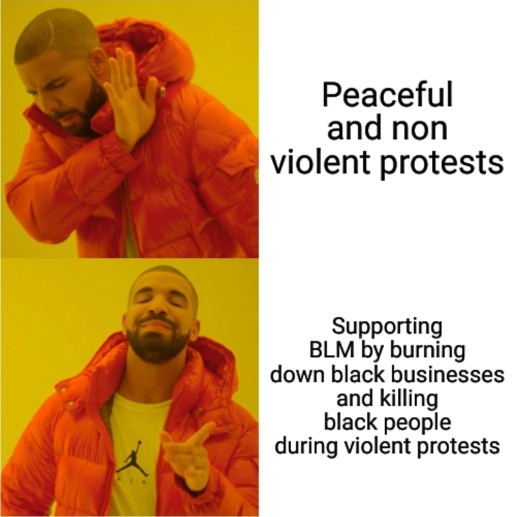 Someone please explain to me how blm and antifa are “terrorists” but the people that rioted at the capital aren’t?