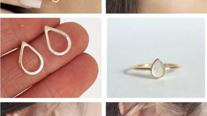 What type of earrings would go well with this type of ring?
