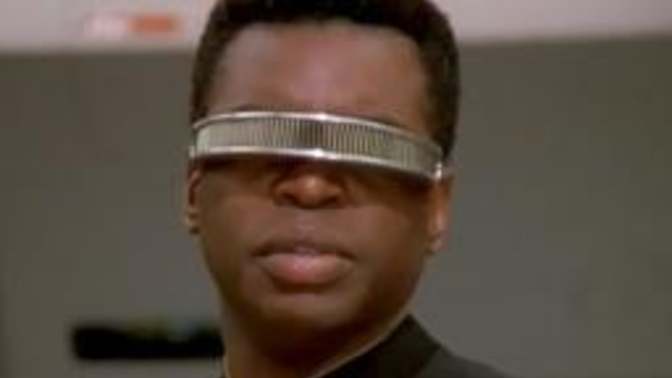 Girls, how would you react if your boyfriend kept using your hairband to pretend he's Geordi LaForge from Star Trek the Next Generation?