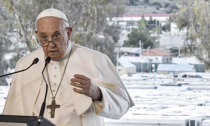 Pope Francis criticizes the treatment of illegal migrants in Europe, thoughts?