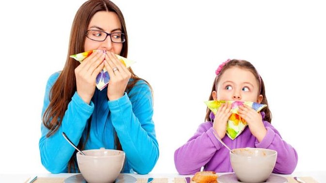 Did or are you teaching your children good manners?