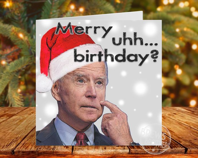 Is the fake Trump Christmas card better than the real one?