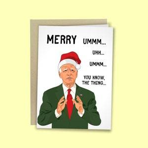 Is the fake Trump Christmas card better than the real one?