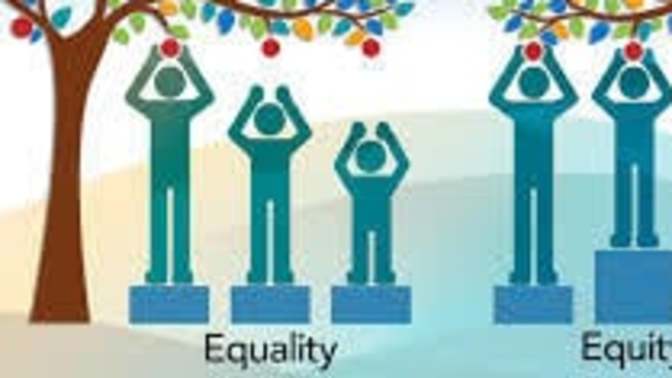 Are you more for Equality or Equity?