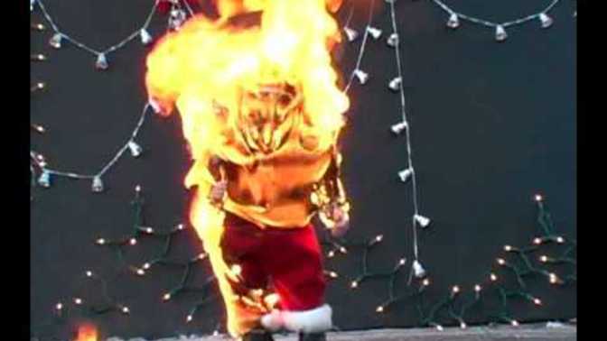 How well done do you like your Santa?