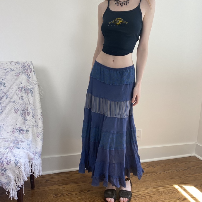 Do you think my long skirt is nice?