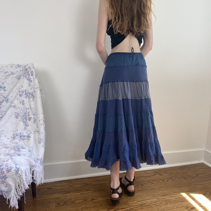 Do you think my long skirt is nice?