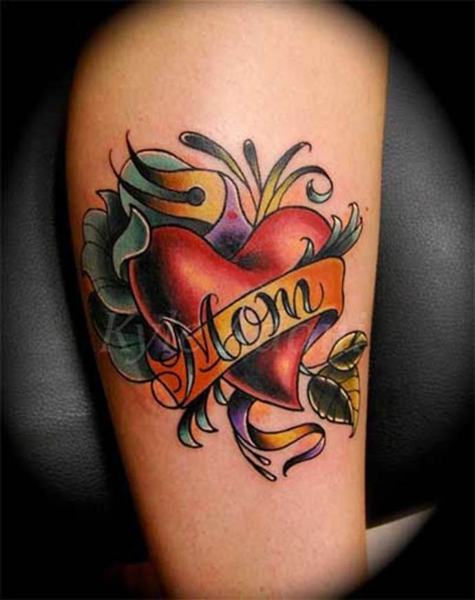 Would it be weird if a girl got her brothers' name tattooed on her heart?