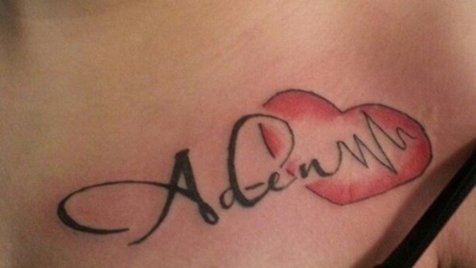 Would it be weird if a girl got her brothers' name tattooed on her heart?