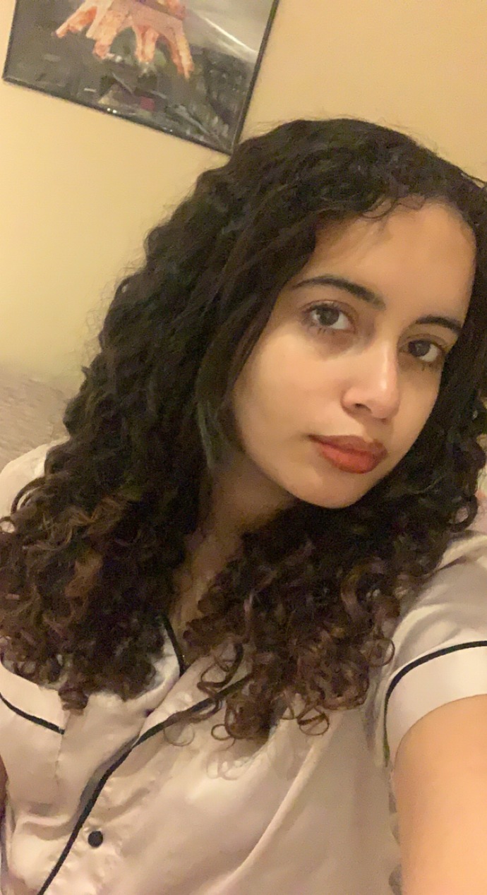 Do my bangs look better out or tucked in? Do they look weird out (I always tuck them in because they’re straight unlike the rest of my hair)?