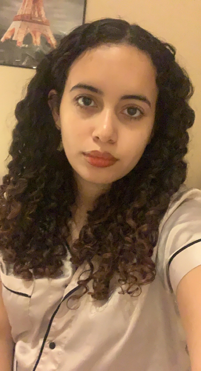 Do my bangs look better out or tucked in? Do they look weird out (I always tuck them in because they’re straight unlike the rest of my hair)?