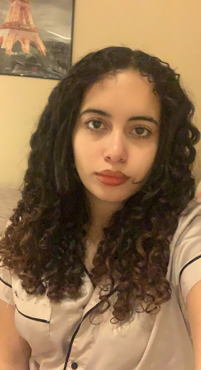 Do my bangs look better out or tucked in? Do they look weird out (I always tuck them in because they’re straight unlike the rest of my hair)?