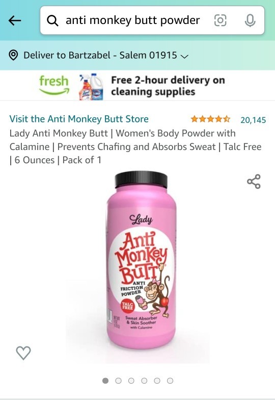 How do I get rid of the butt smell after a shower?