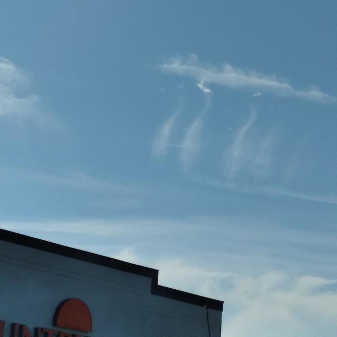 Was this aliens trying to tell us something or what?
