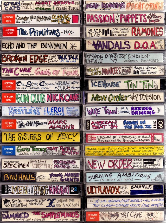 The year is 1991. You are making a mix tape, what does your list sound like?