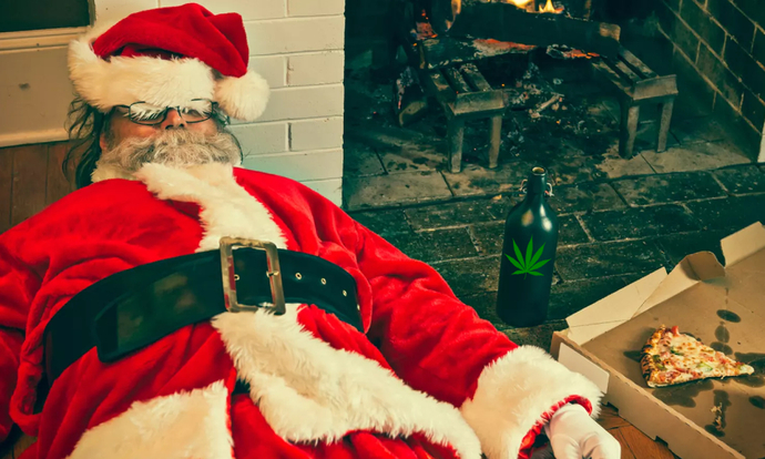 Do you think Santa Claus partakes in the chronic?