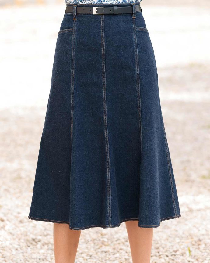 Denim skirts, yay or nay?