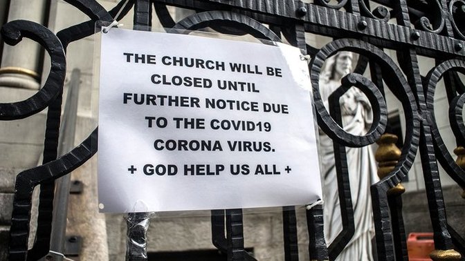 Do you think it’s wrong that people aren’t allowed to go to church because of COVID?