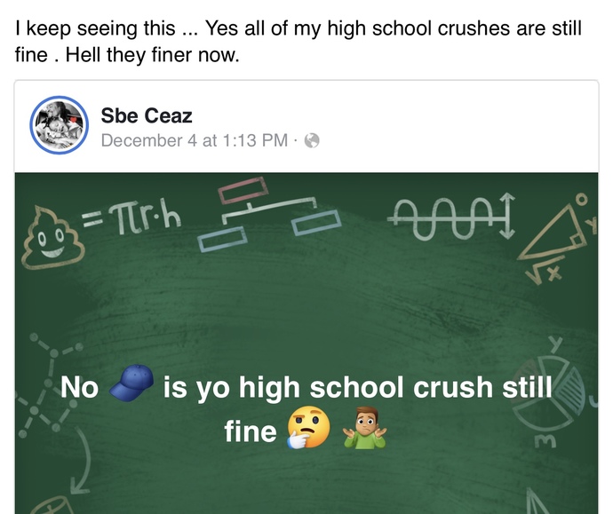 Is this caption my boyfriend wrote something worthy of dumping him over? please see image?