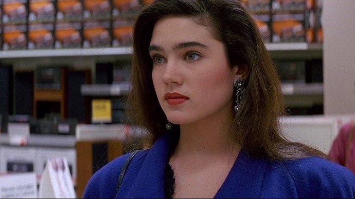 Do any of you find a young Jennifer Connelly, especially back in the late 1980s-1990s, to be cute and attractive?
