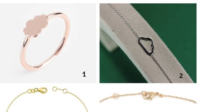 Which "cloud" jewelry looks best for daily wear?