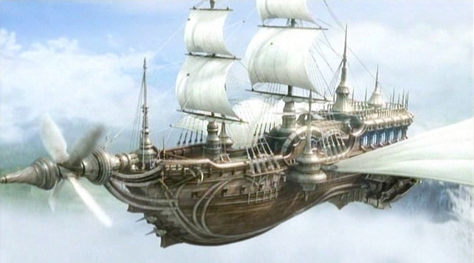 If airships from fantasy fiction really existed, would you want to ride in one?