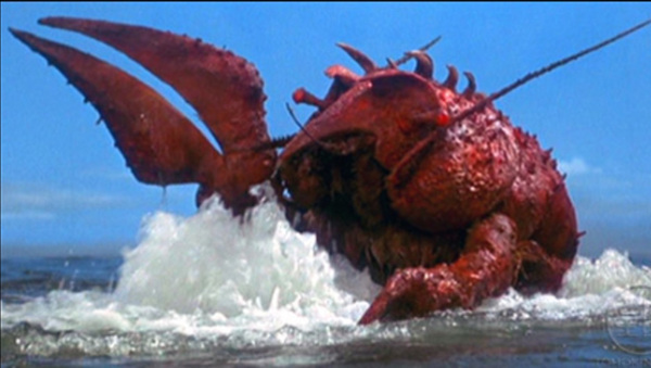 Come here Godzilla..."I got a little pincha for ya"...