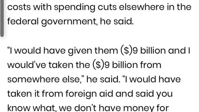 Does Rand Paul deserve ANY KIND of FUNDING from Biden and FEMA since he thought helping anyone isn't in his words "worth it"?