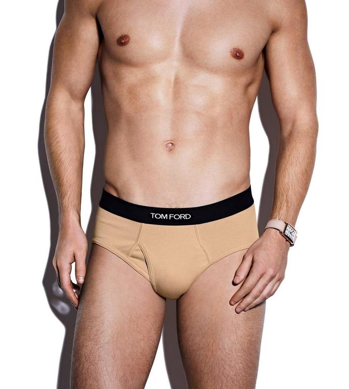 Tom Ford Cotton Briefs (Nude 1)