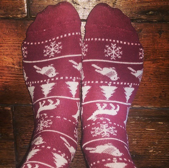 Cant decide which pair of Christmas Socks to wear to my Christmas Party tomorrow?