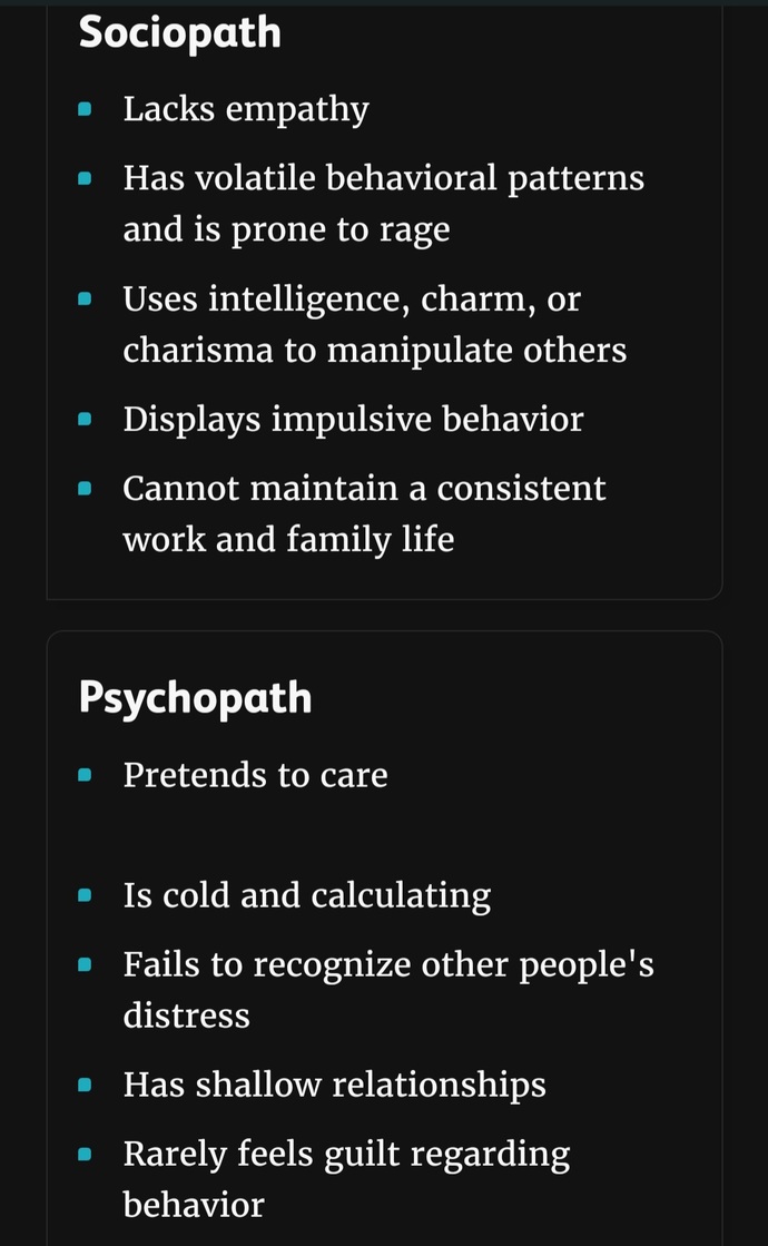 Are psychopaths and sociopaths the same?