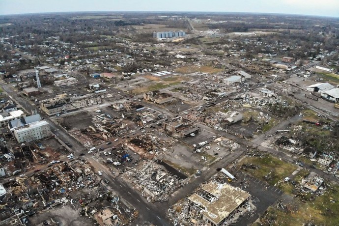 Why are people shocked when workers work in a tornado?