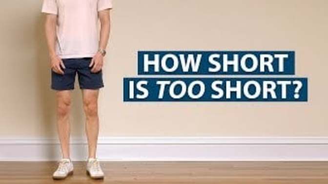 What's your opinion of shorter inseam shorts on men?
