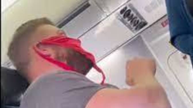 Man thrown off plane and banned from air travel because he used women panties for a mask agree or disagree?