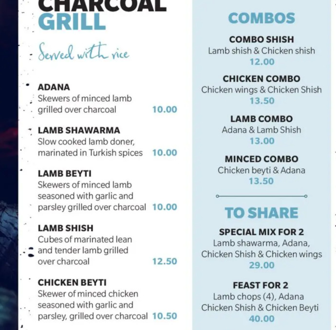 What is your holiday dinner menu?