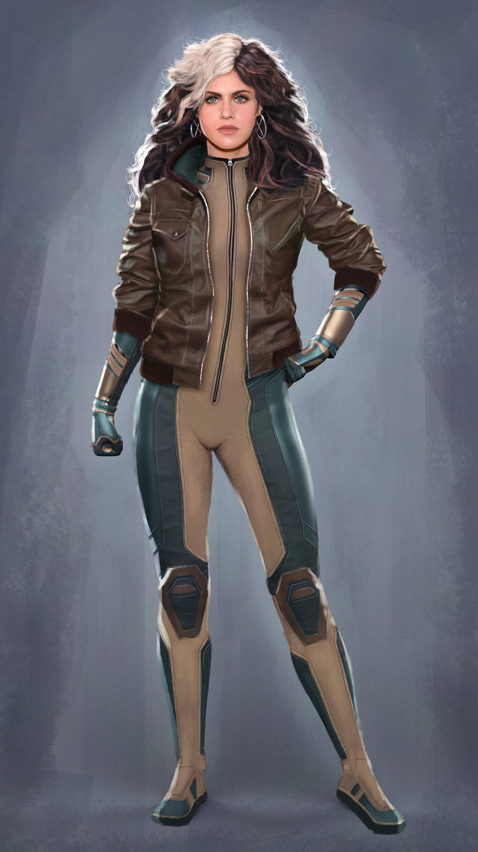 Alexandra Daddario as (MCU) Rogue