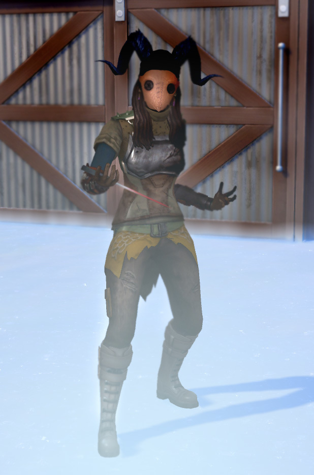 She used to be a sweet little girl. Now, she'll f*k you up if you violate airspace! Death to all who invade!