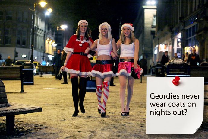 How to not freeze to death in a miniskirt?