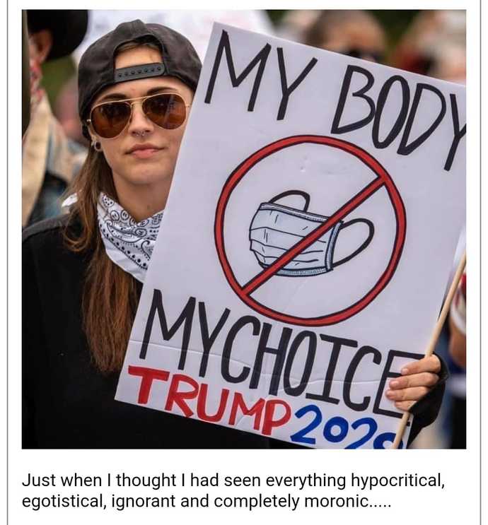 Since he got the vaccine, will the FAR RIGHT finally comply with the vaccine - or will they still ignore logic and science and still act  petulant?
