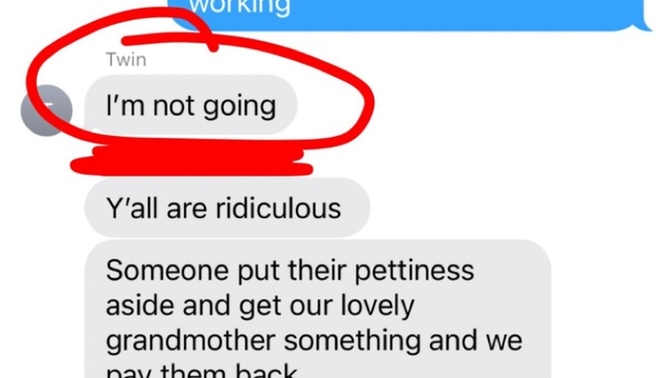 Isn’t my brother wrong like what’s wrong with people?
