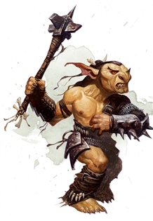 Which of these typical fantasy genre humanoid creatures do you think looks the ugliest?