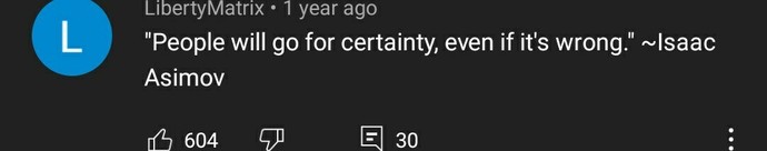 Is it true that people will go for certainty even if its wrong?