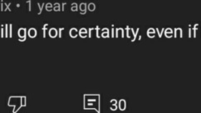 Is it true that people will go for certainty even if it's wrong?