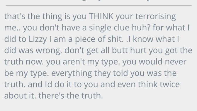 How can he turn around and say I’m not his type after two years. Could he have said it in anger?