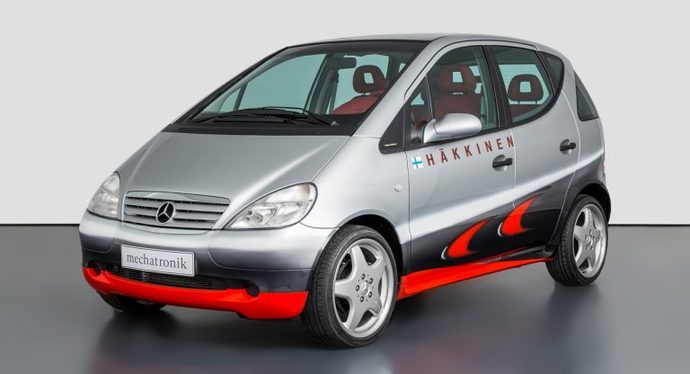 the Mercedes mr beans actually drives